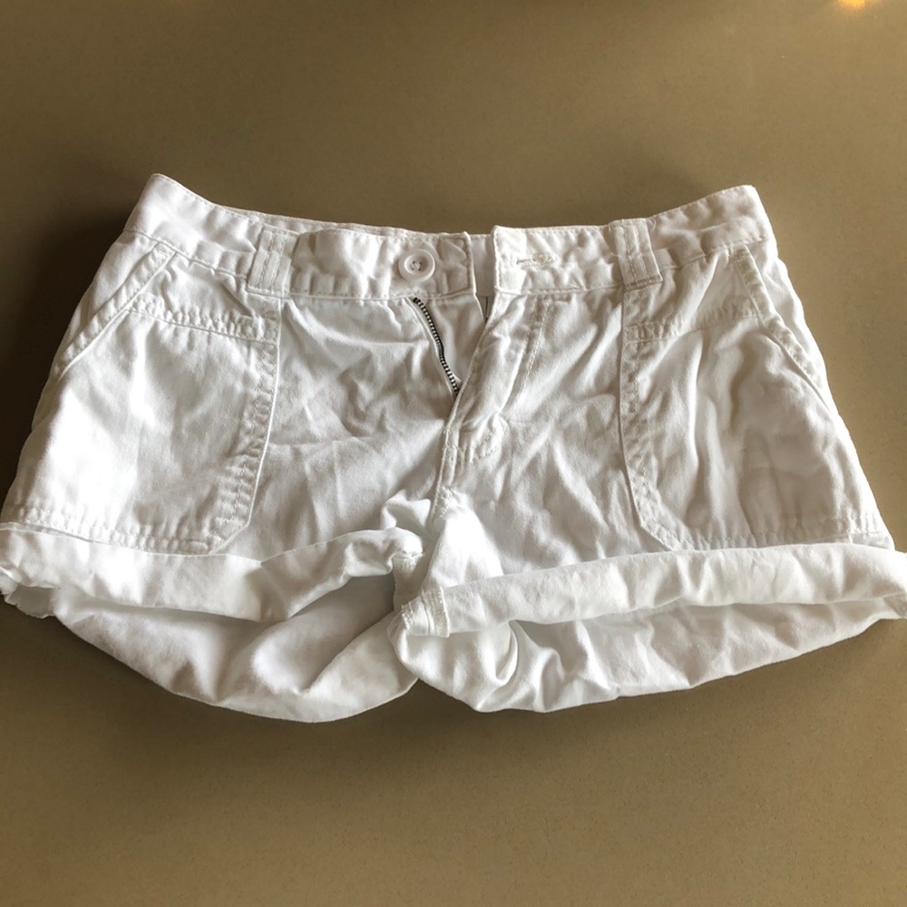 BP white cotton shorts, size 1